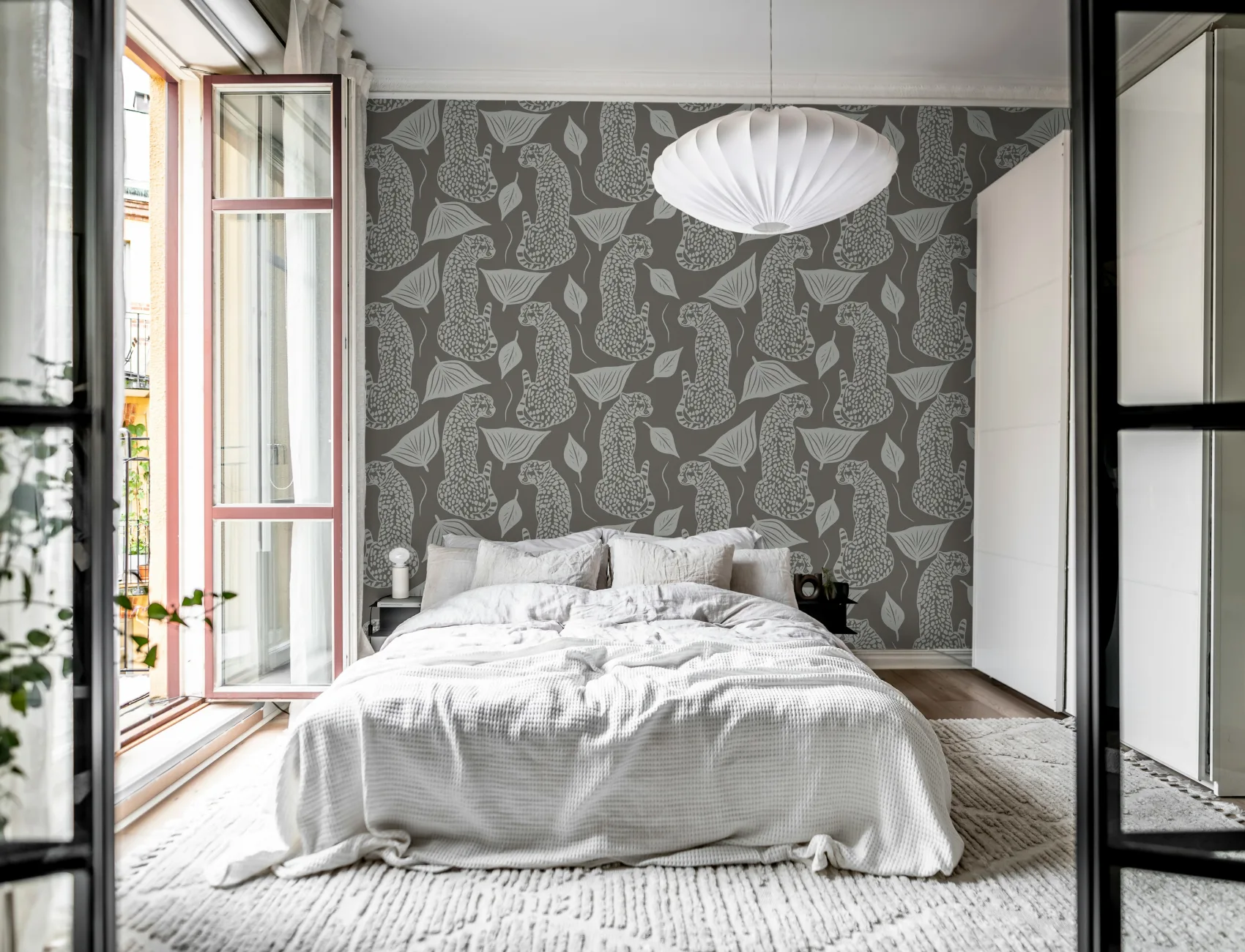 Ein Hauch von Laune mit Leoparden