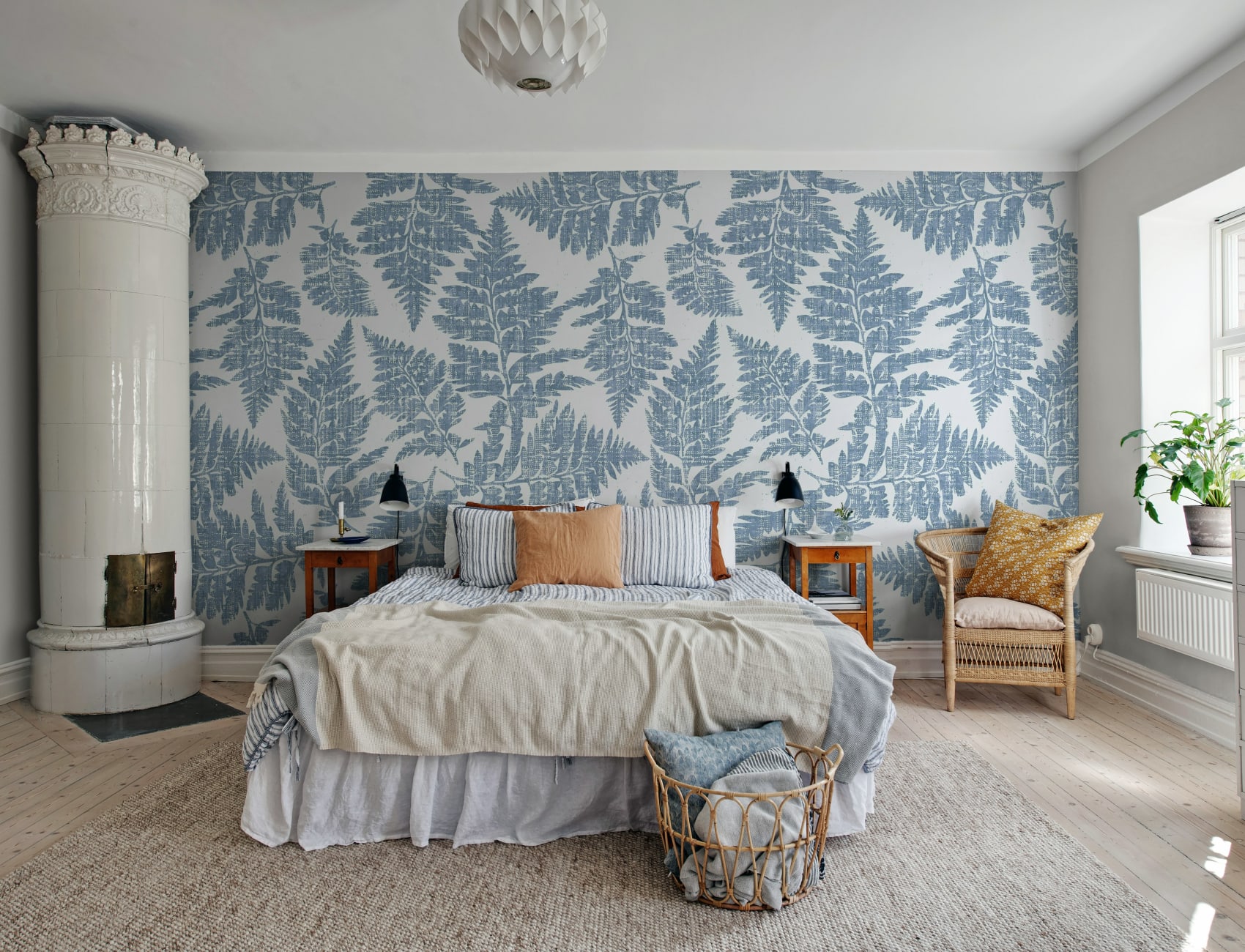 Embrace Nature with Blue Fern Elegance