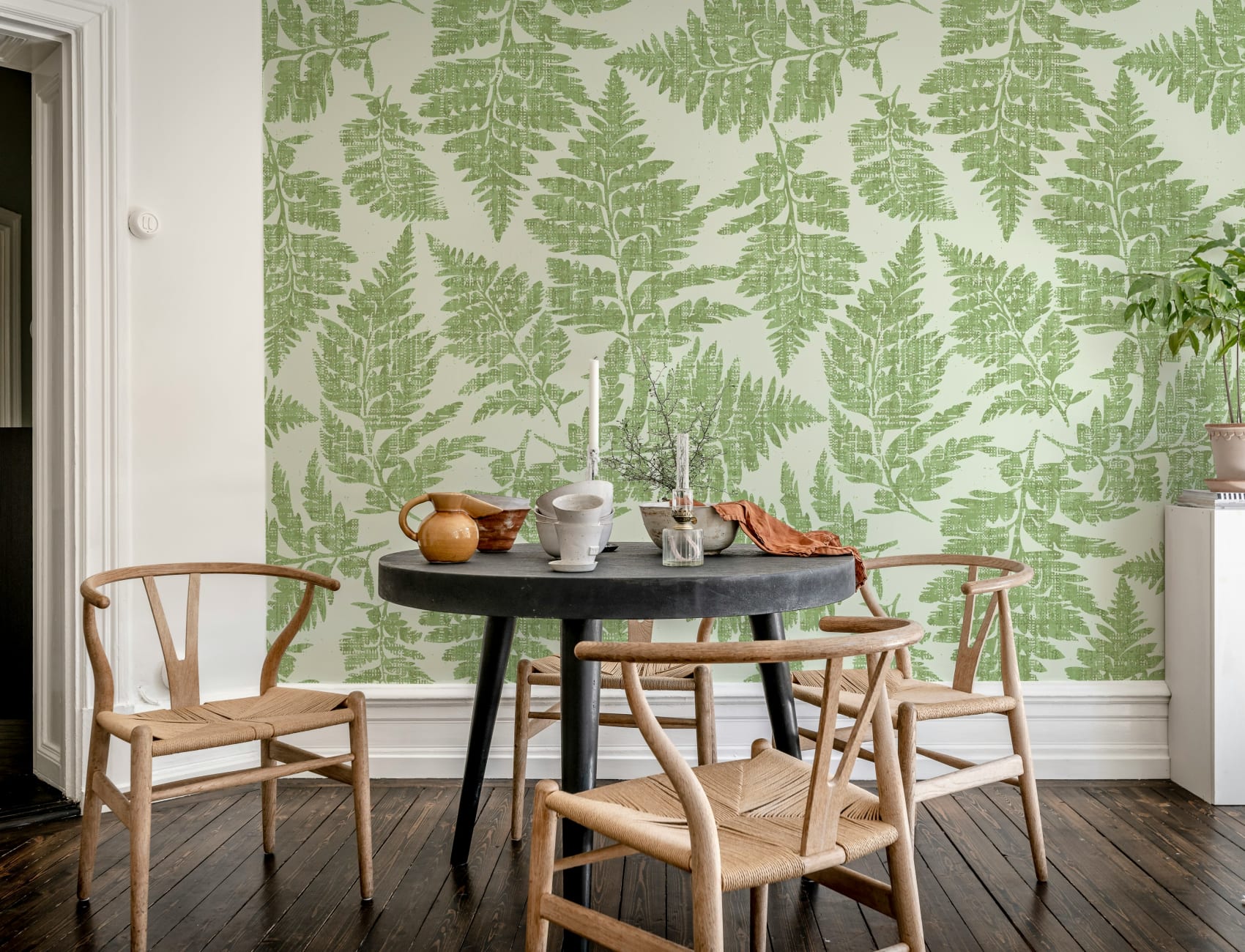Embrace Nature with Our Green Fern Print