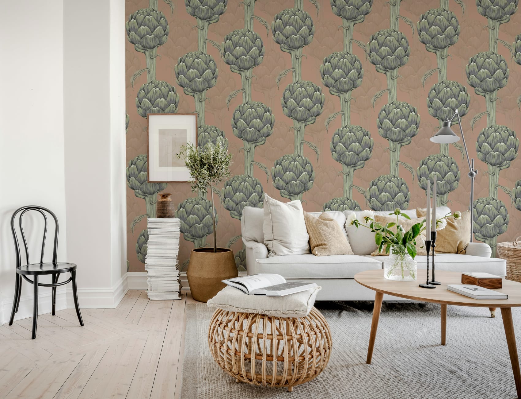 Abbracciare l'eleganza con Cynara Grace in rosa tenue