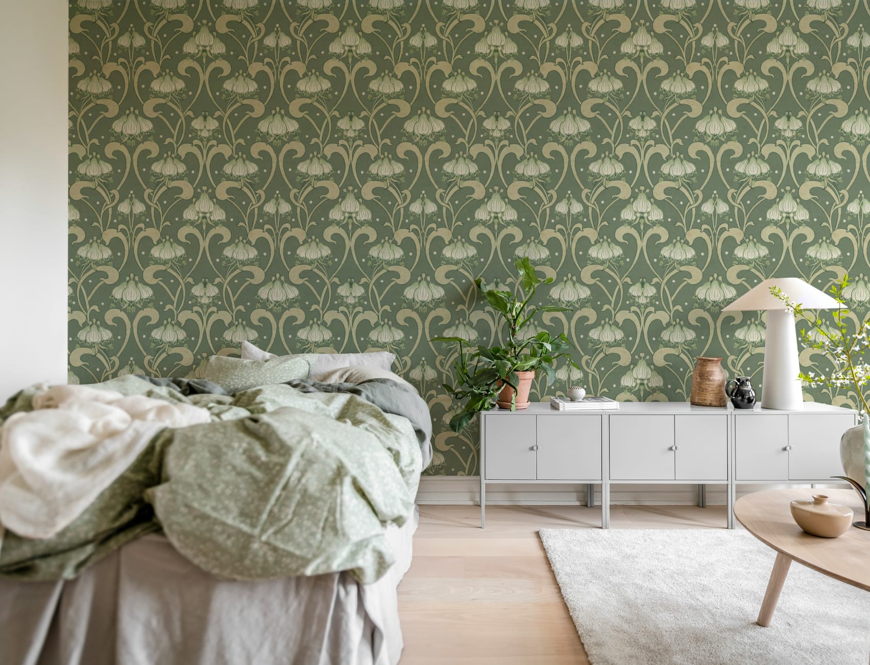 Omfavn elegance med Art Nouveau blomst