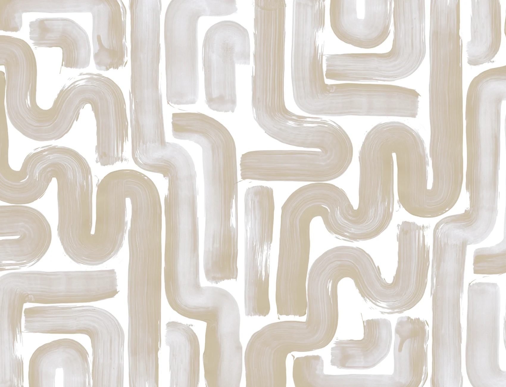 Flowing Brushstrokes