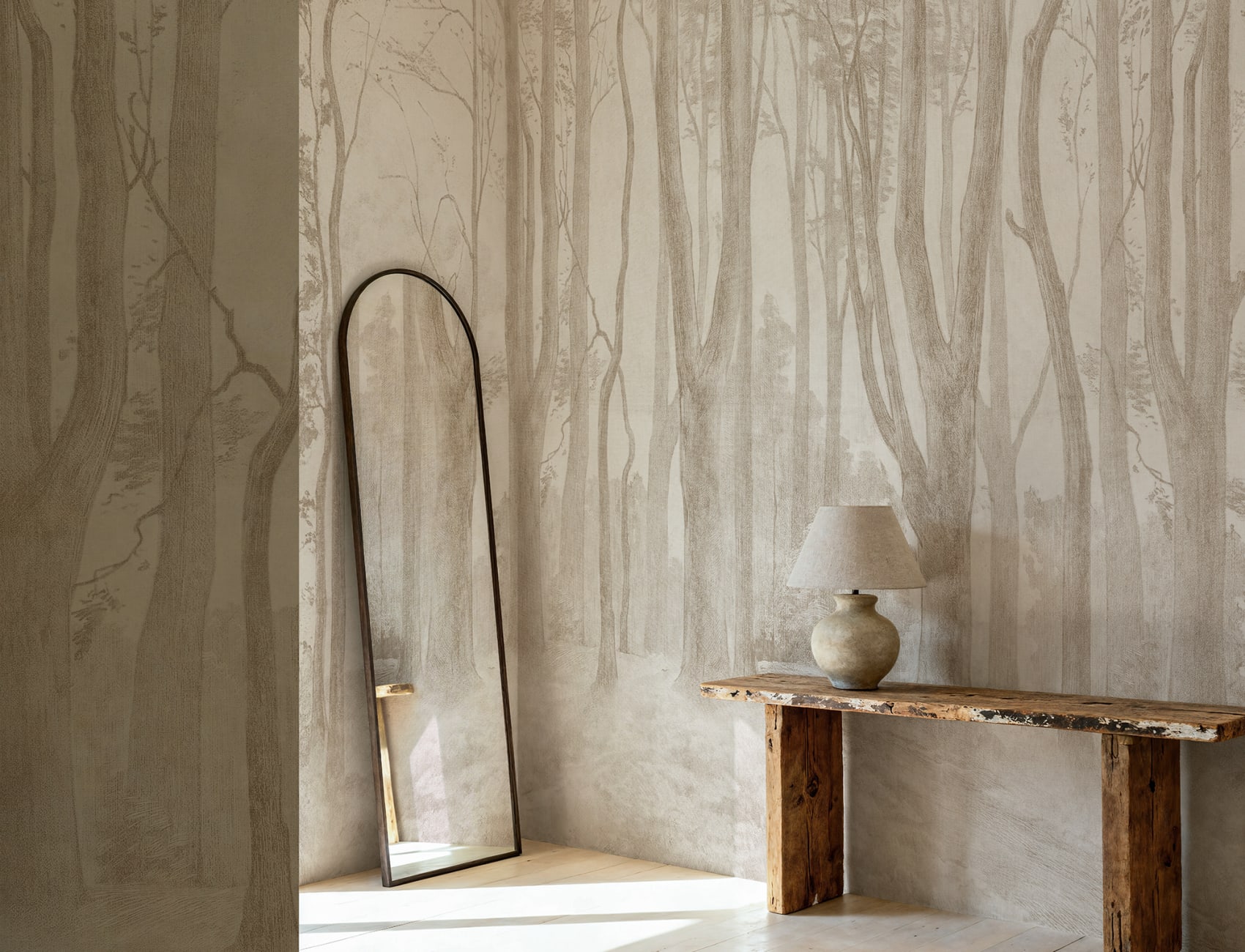 Syleile luontoa Woodland Linework -kuviolla