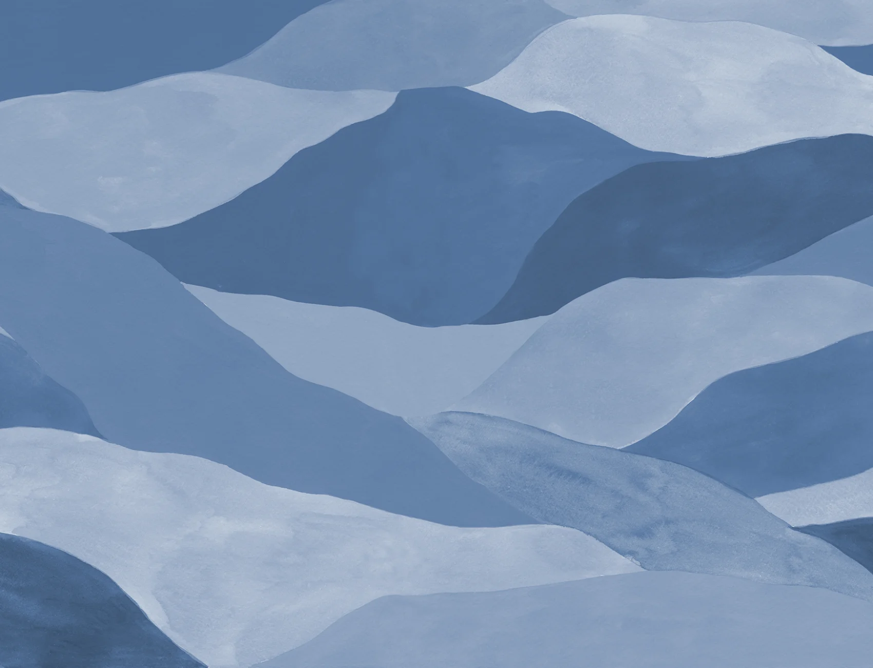 Sereno Mural Picos Azules