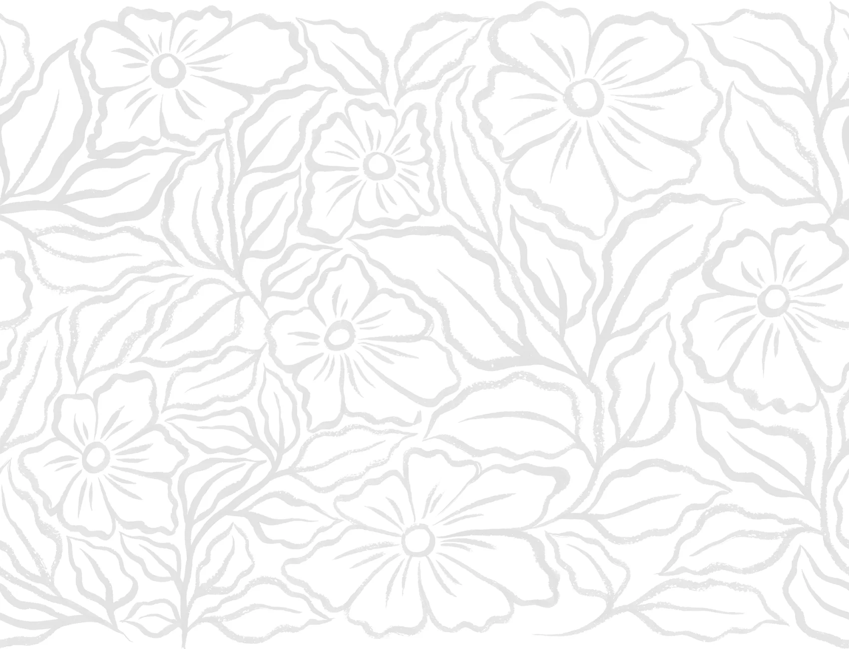 Eleganza floreale in inchiostro minimalista
