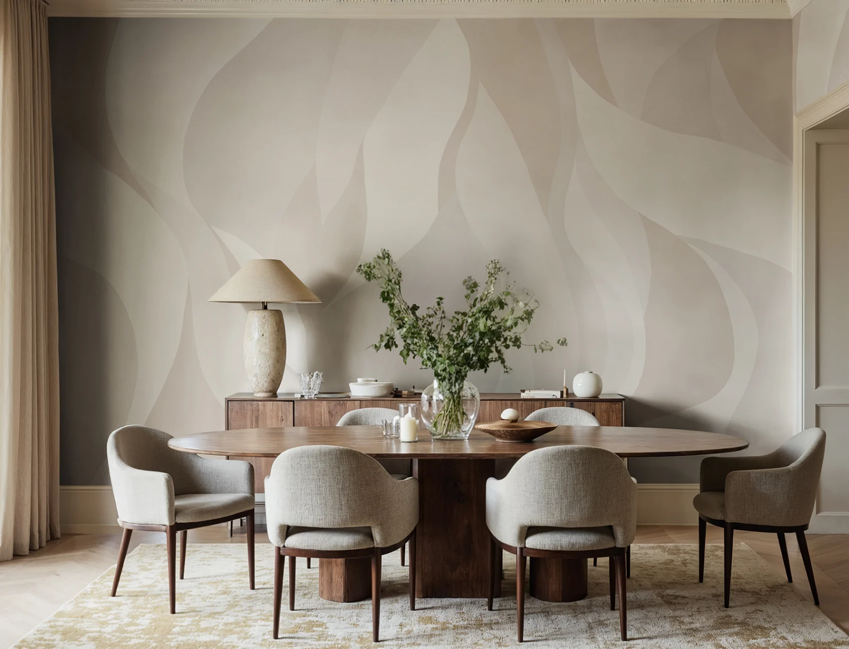 Set Your Walls Alight with Velvet Flames