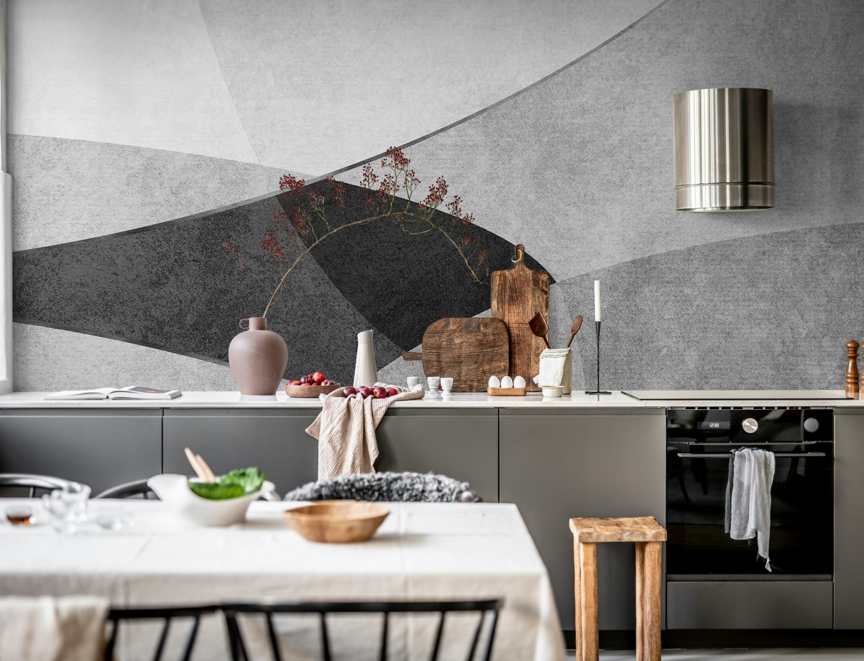 Scoprite l'armonia delle forme in grigio