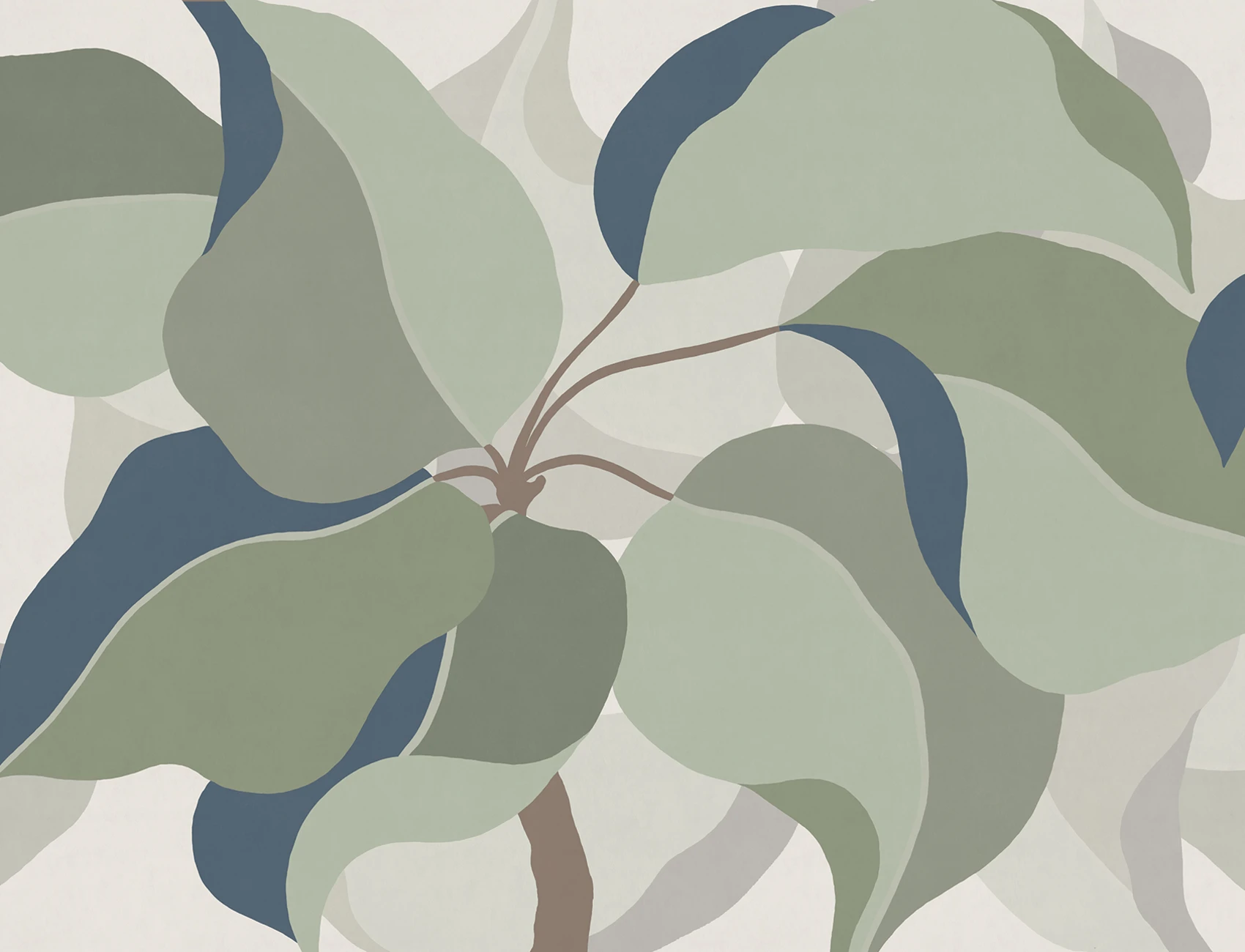Symphonie de feuilles luxuriantes