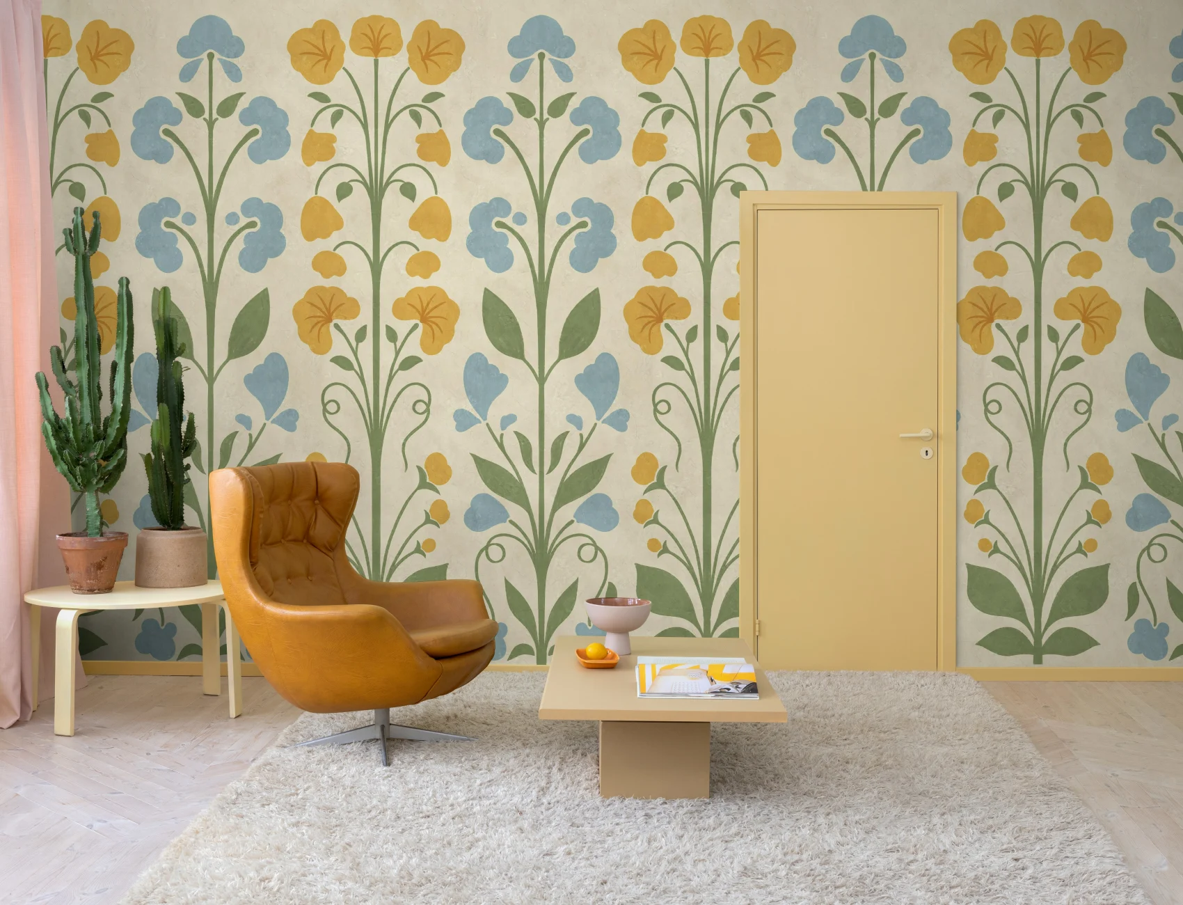 Bold Folk Blooms