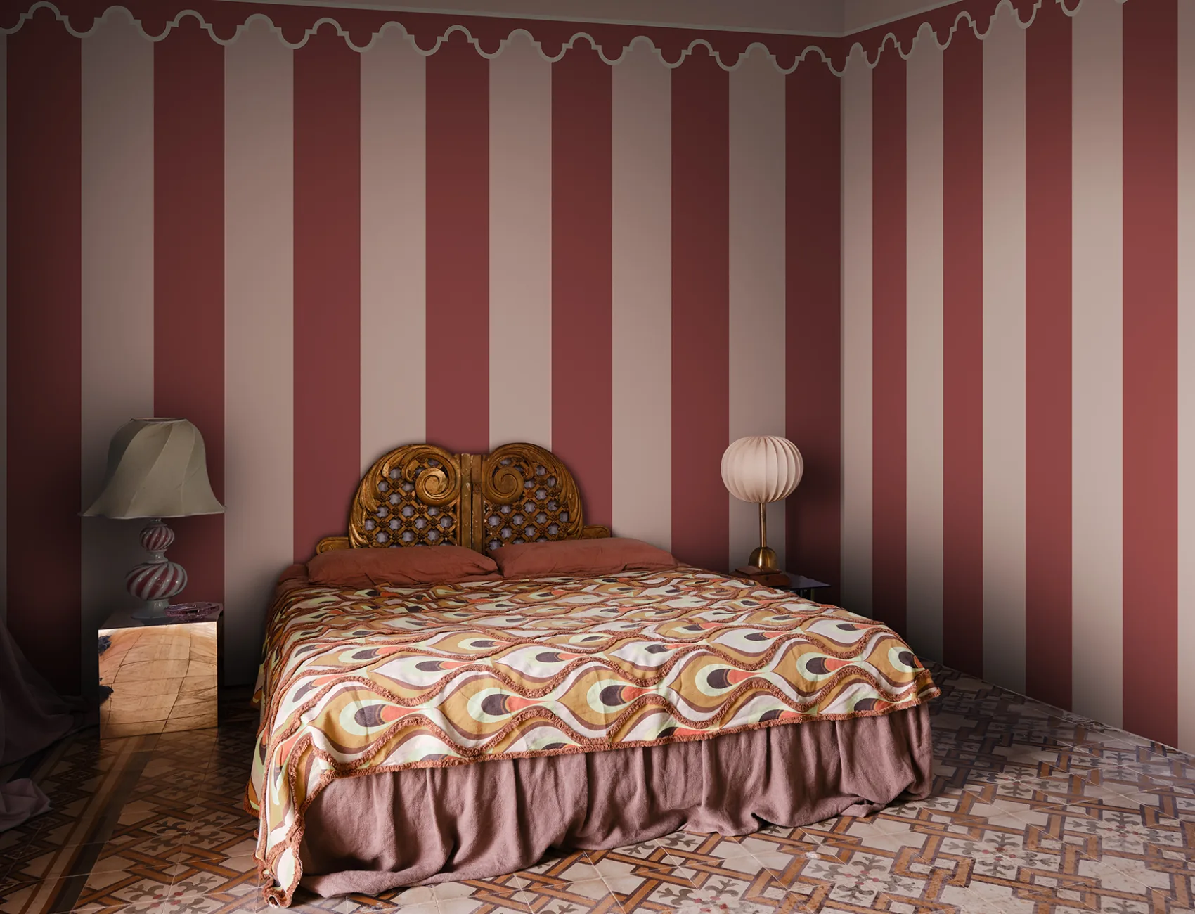 Chateau Elegance in Stripes