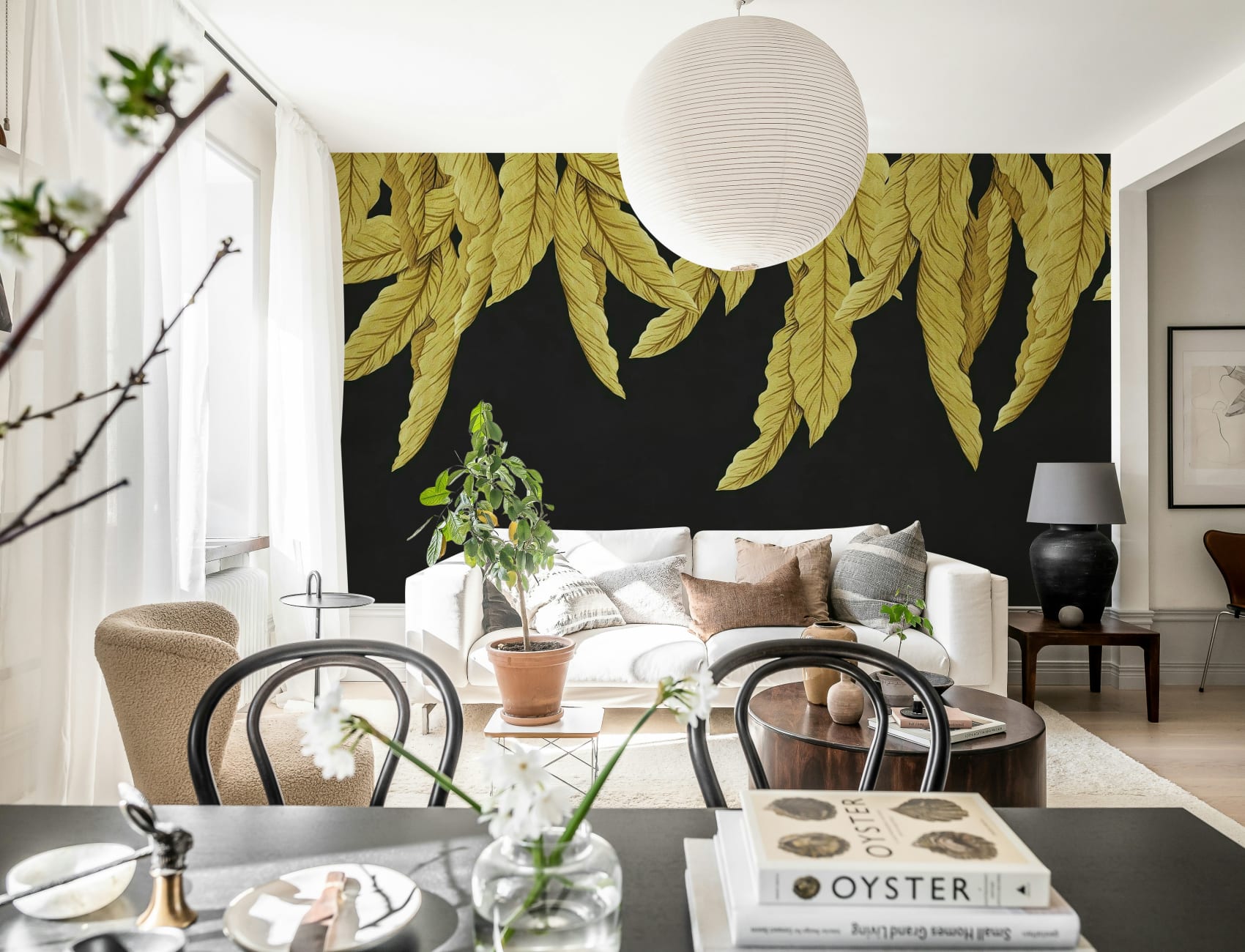 Eleganz mit Hanging Palms umarmen