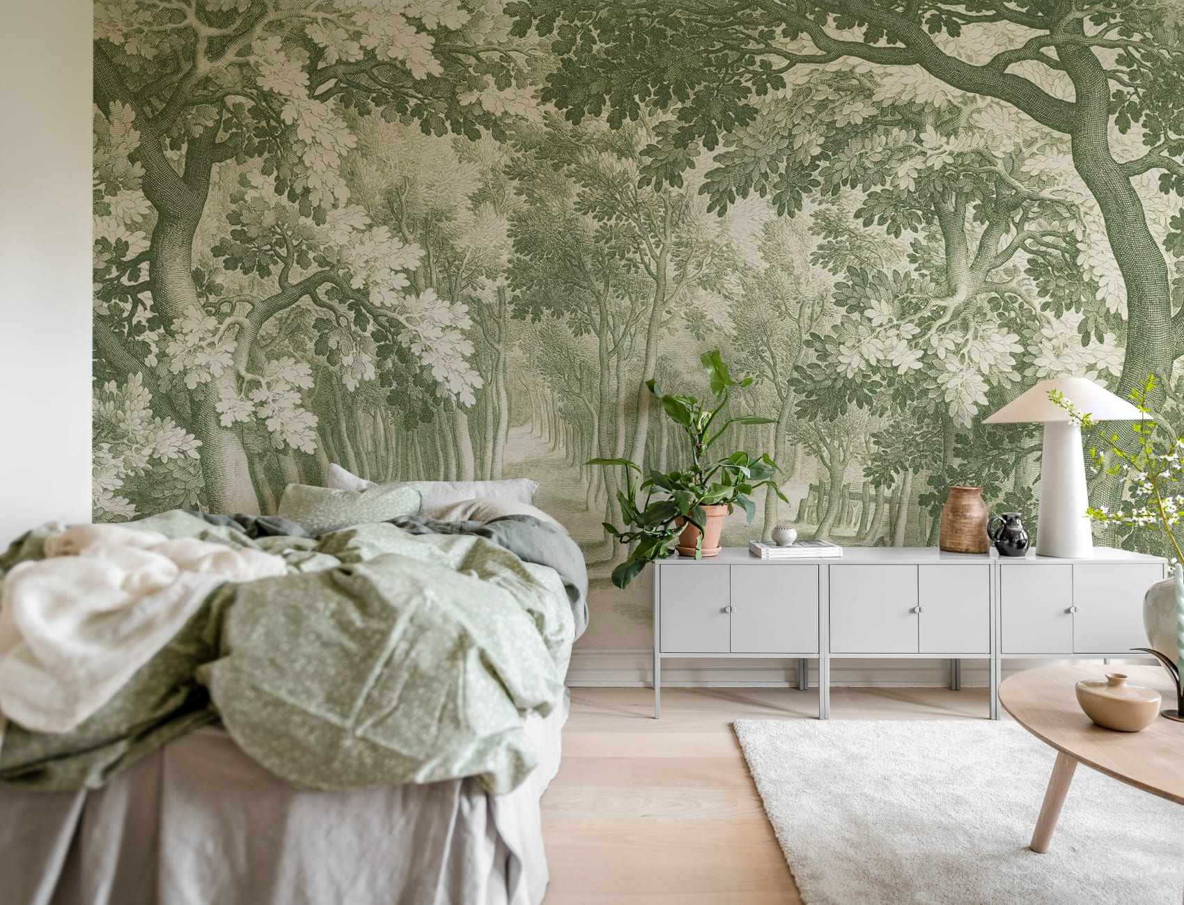 Engraved Forest Serenity