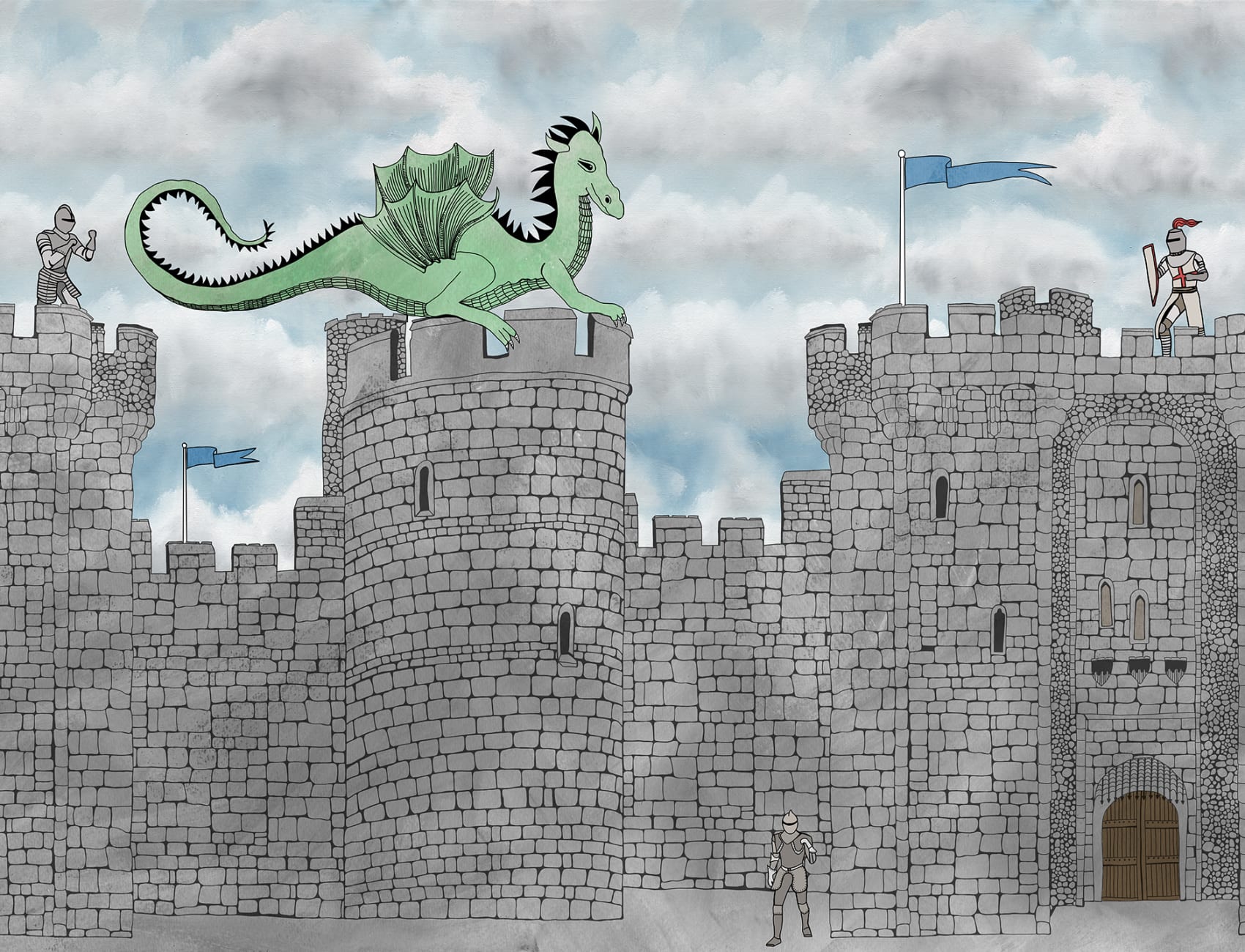 Régnez sur votre royaume avec le courage d'un dragon