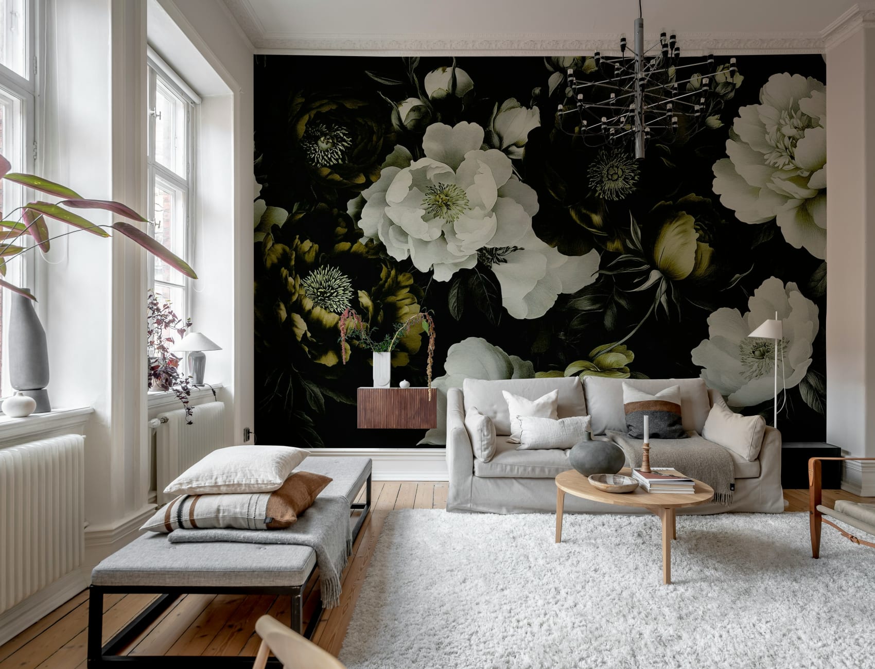 Ethereal Roses in Bloom