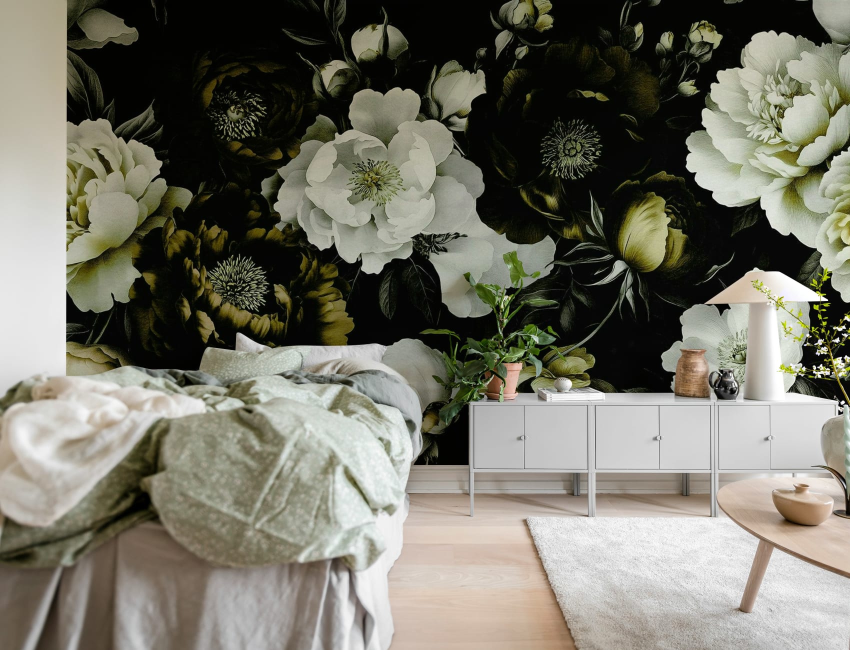 Ethereal Roses in Bloom