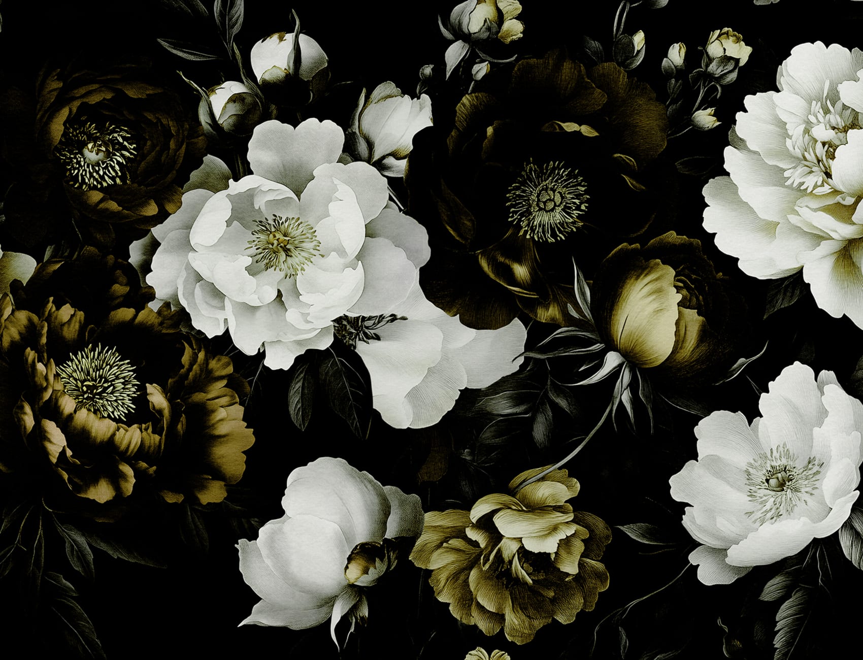 Ethereal Roses in Bloom