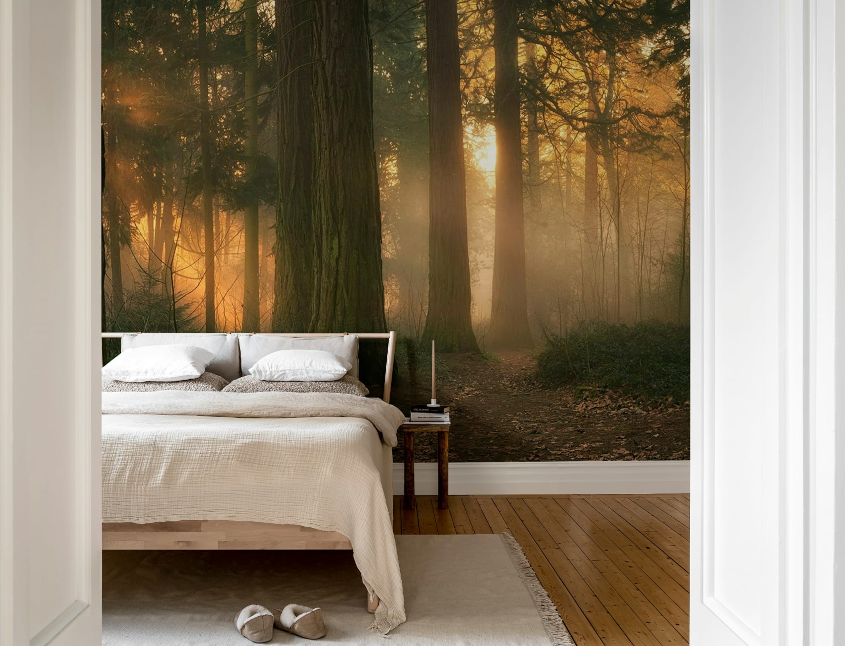 Embrace the Serene Forest Glow