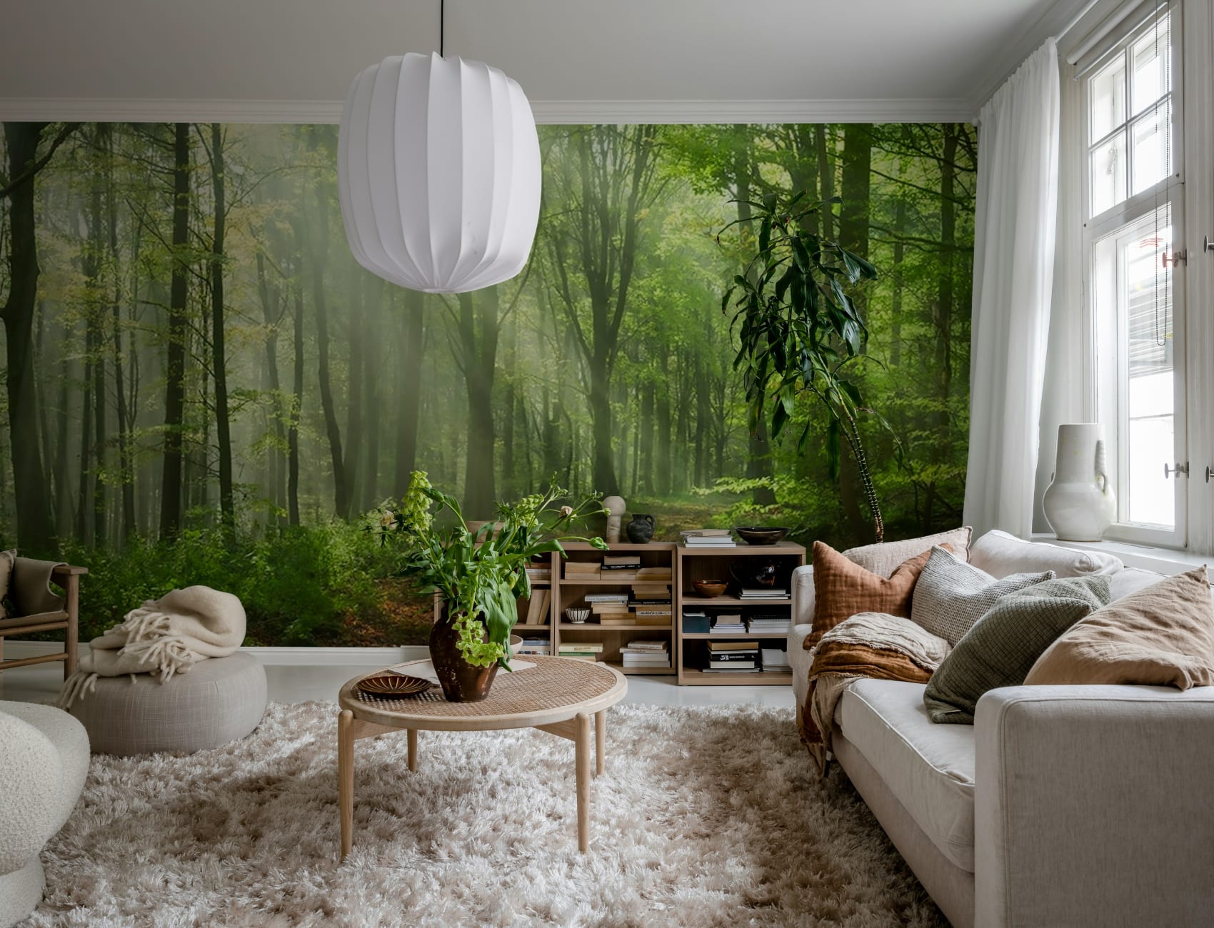 Embrace Nature Under Sunlit Leaves