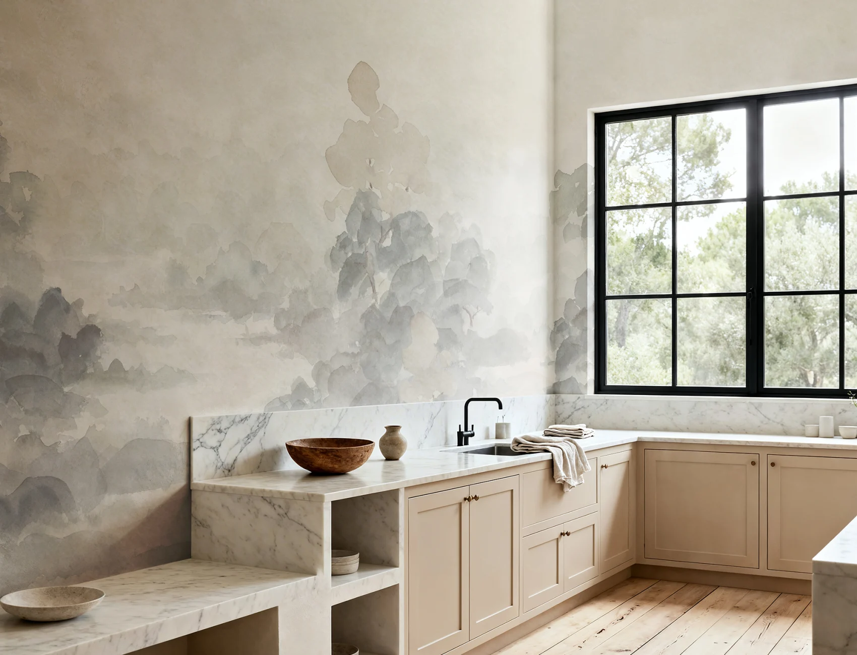 Serene Aquarelle Escape