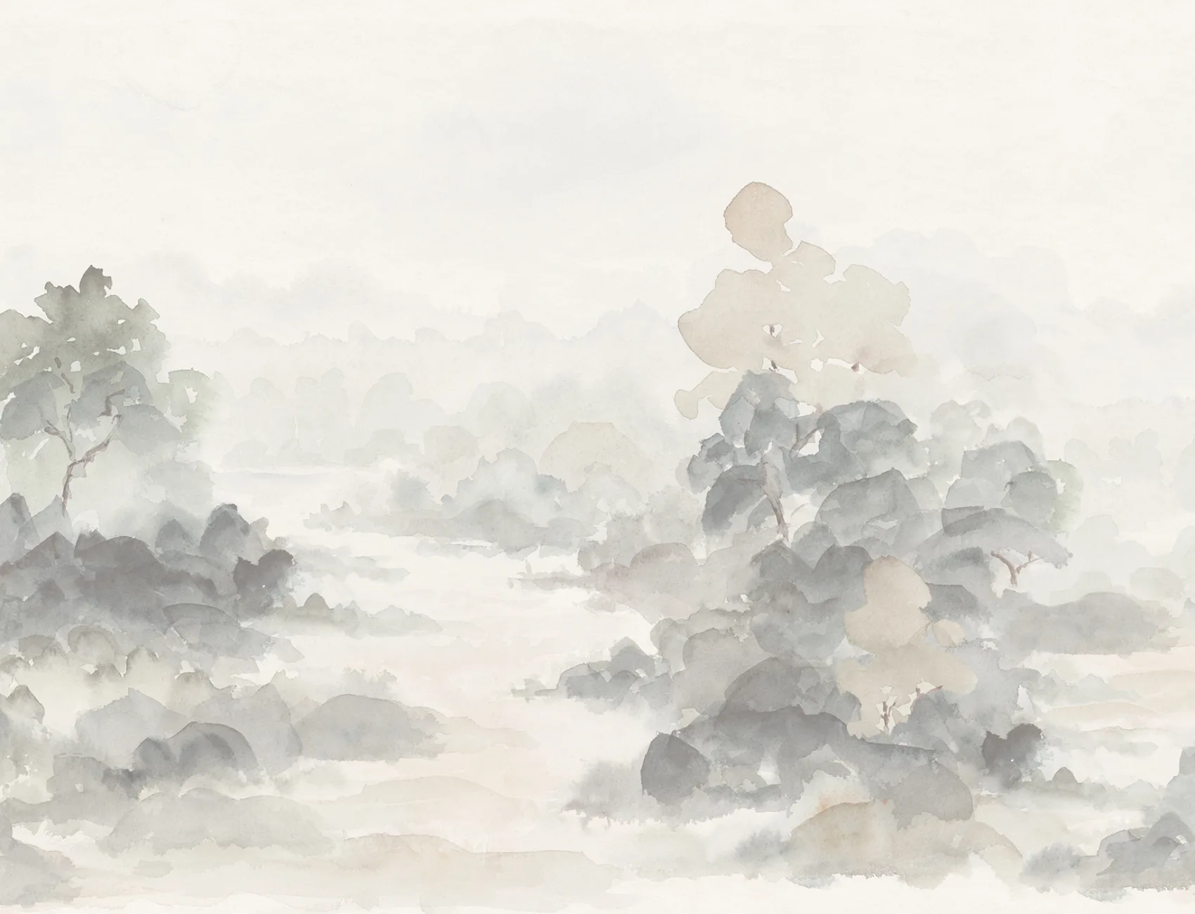 Serene Aquarelle Escape