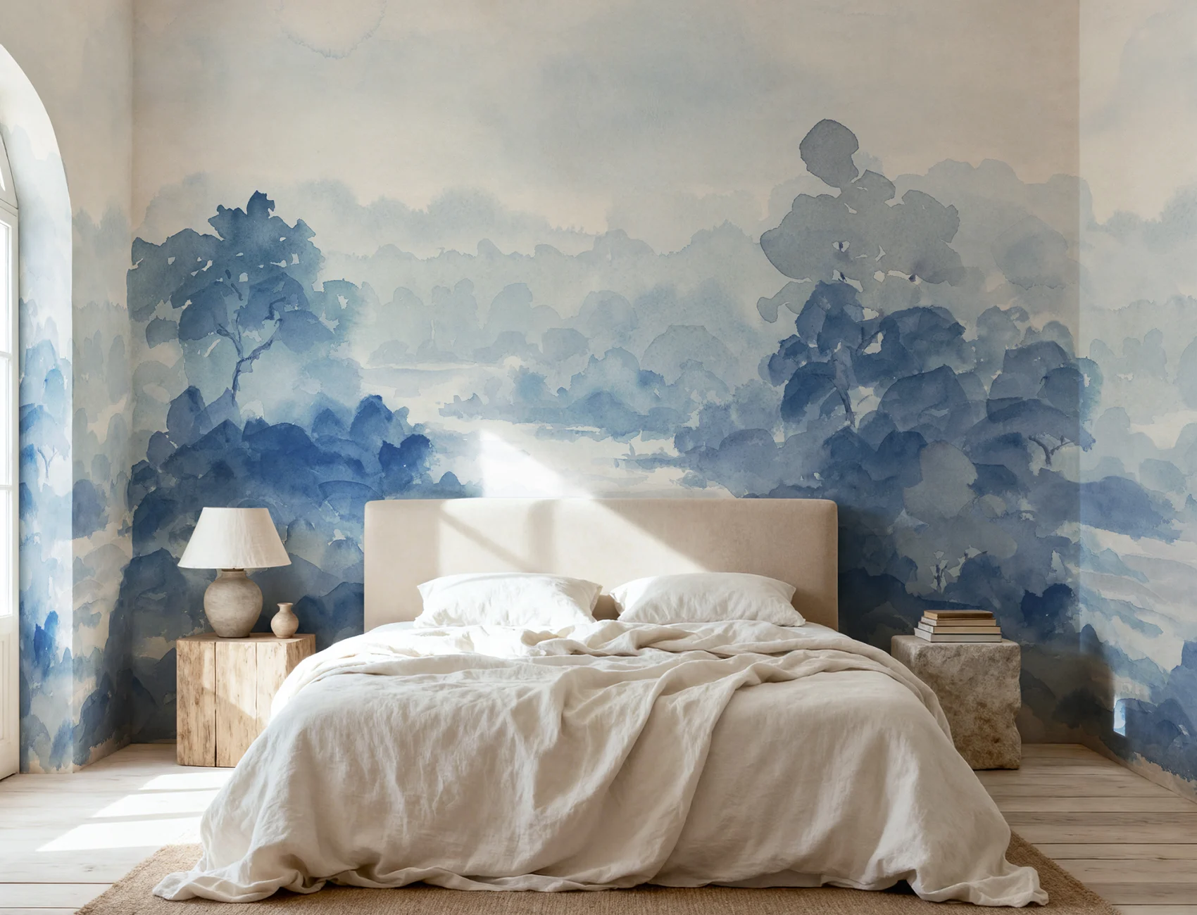 Embrace the Calm of Aquarelle Blues