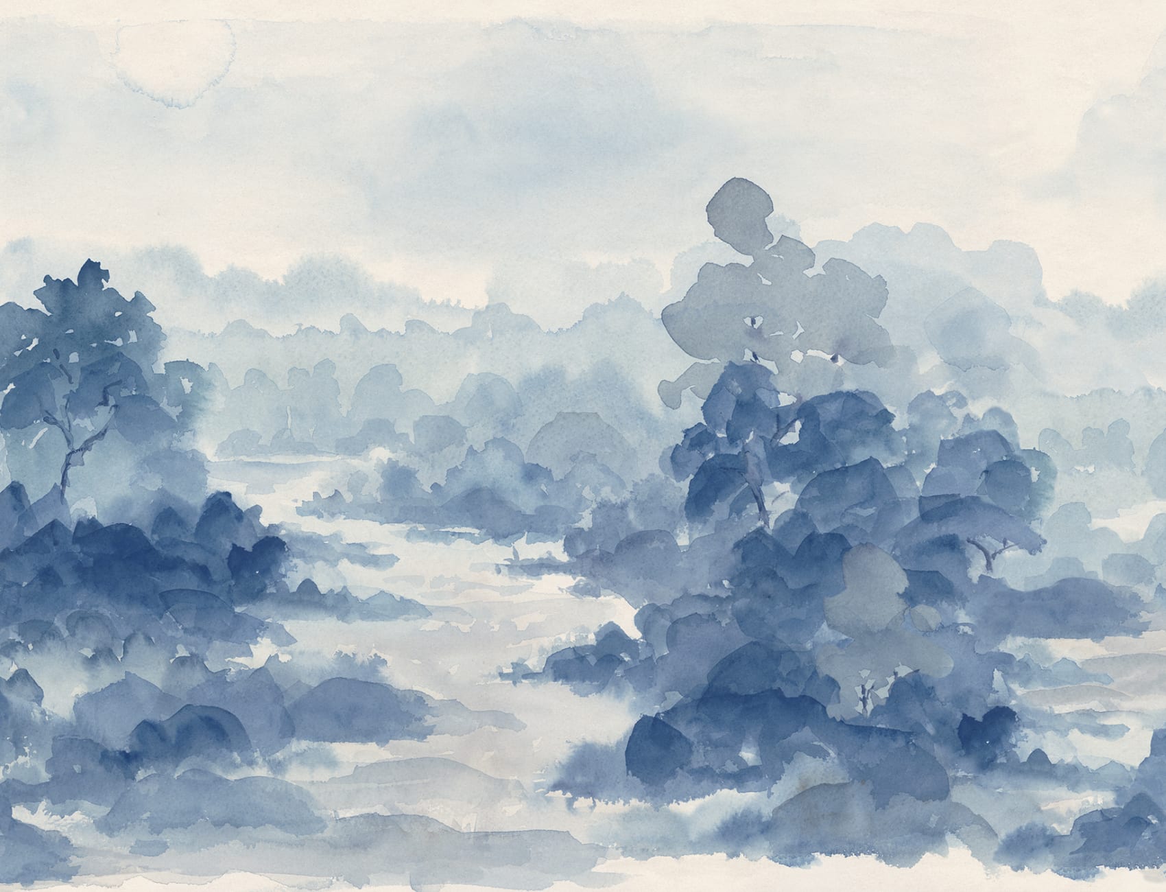 Embrace the Calm of Aquarelle Blues