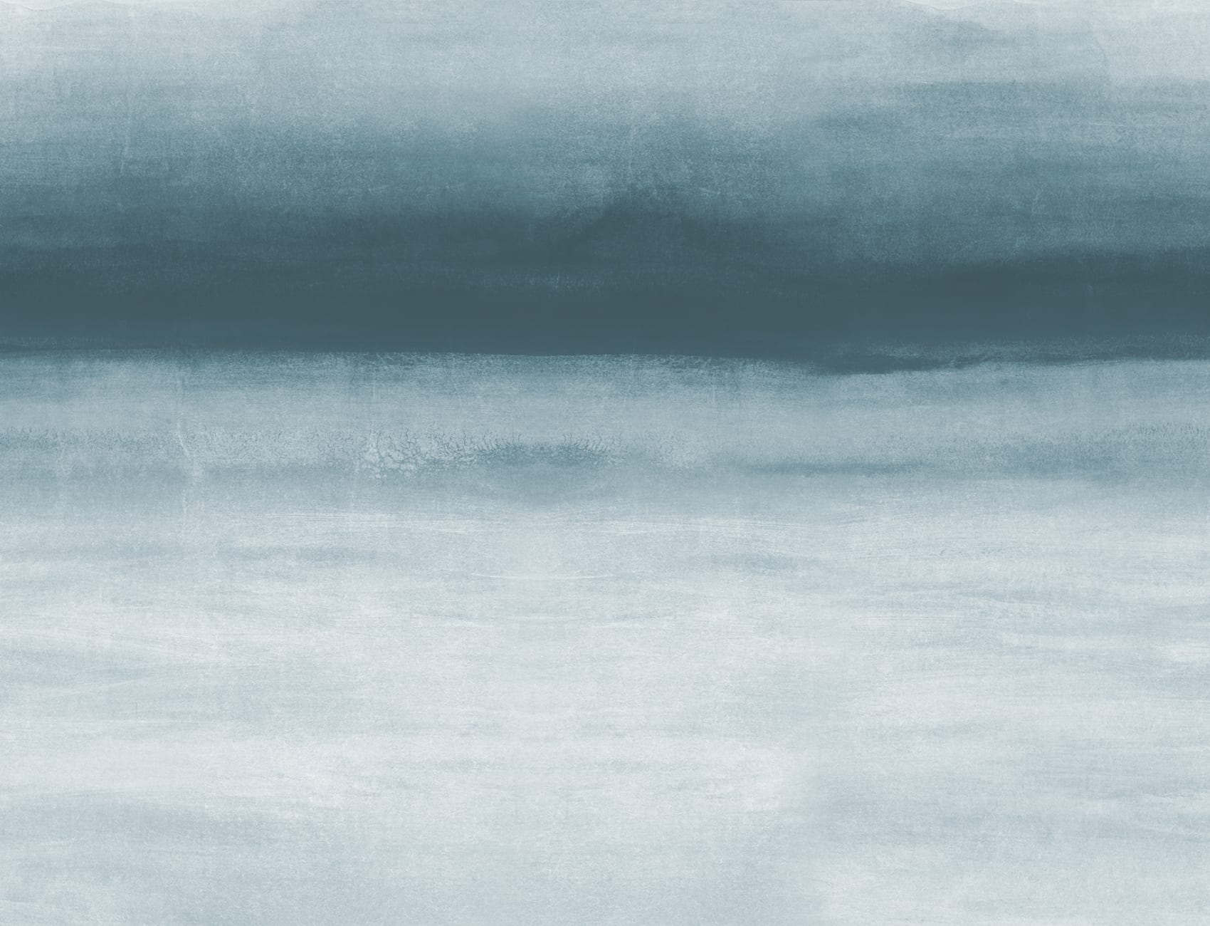 Gradient Waterline, Blue - Wall Mural - Rebel Walls