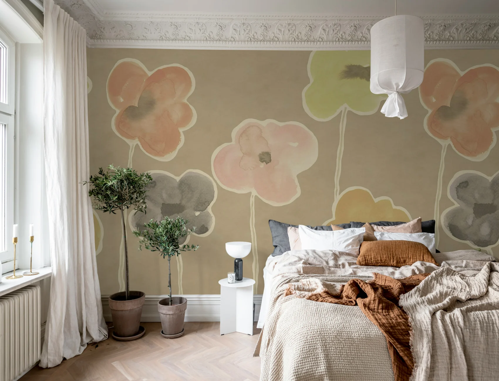 Omfamna elegans med Paper Poppies