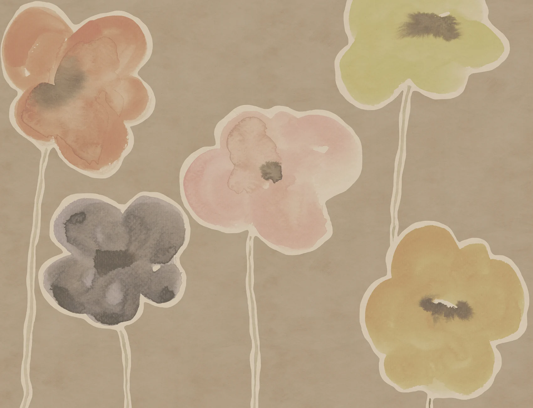 Omfamna elegans med Paper Poppies