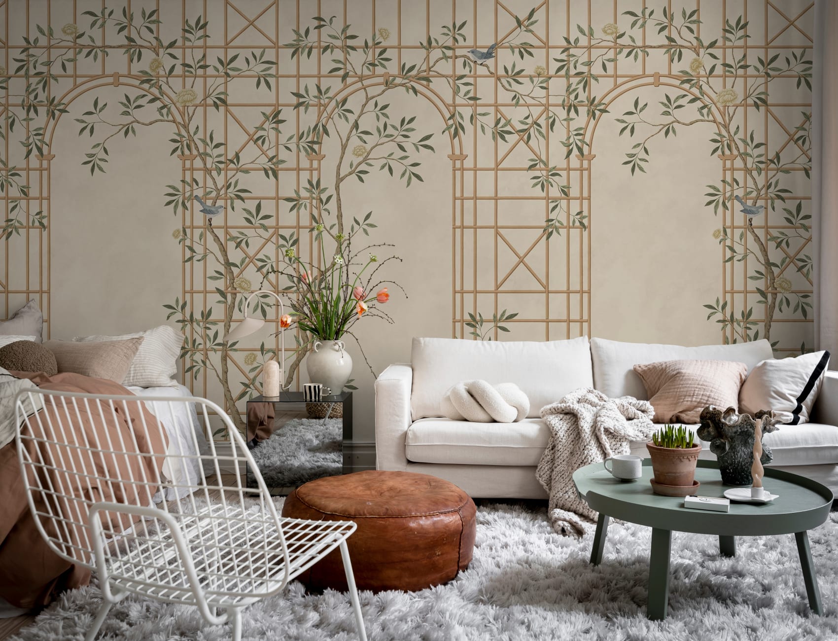 Élégance raffinée avec une touche Chinoiserie