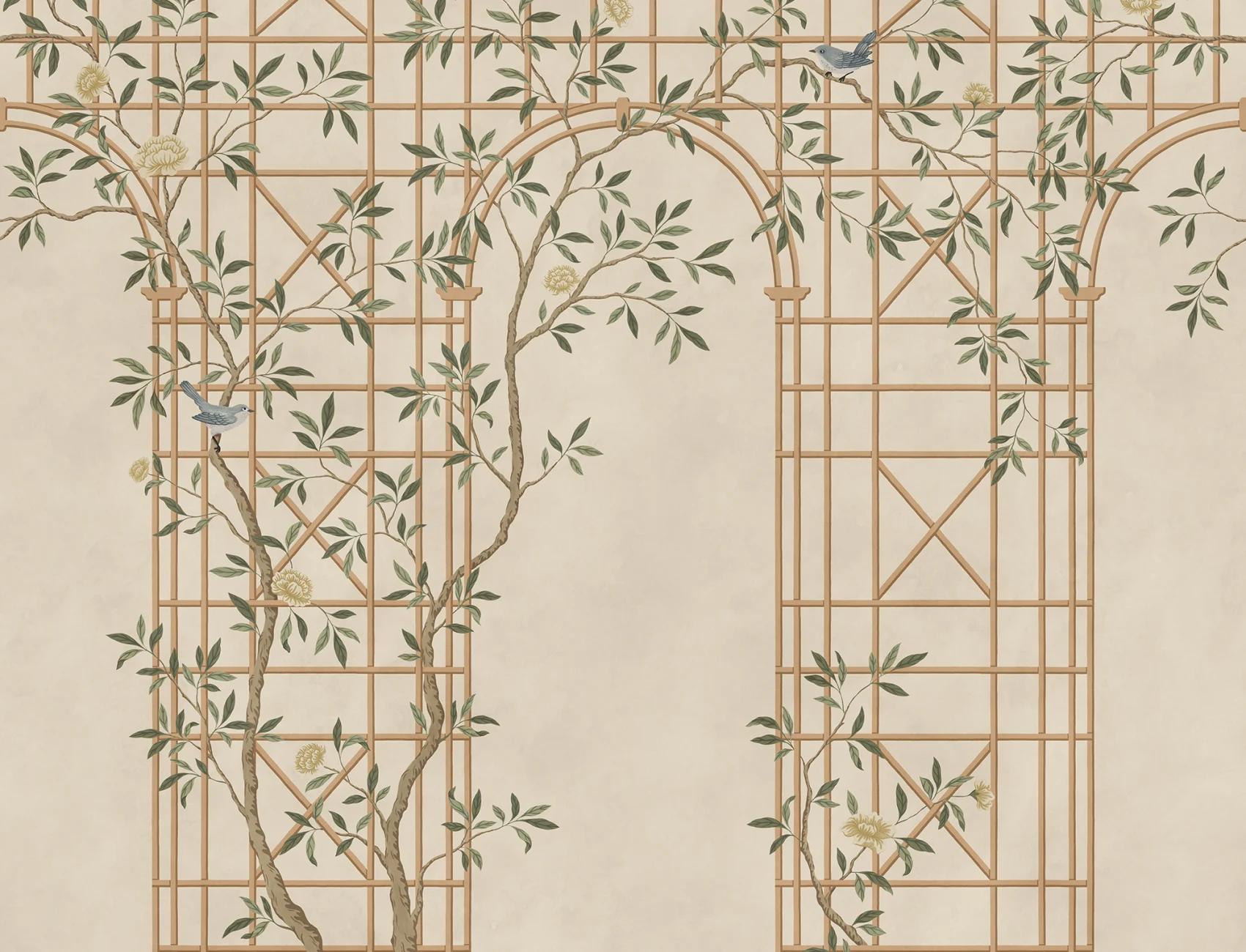 Élégance raffinée avec une touche Chinoiserie