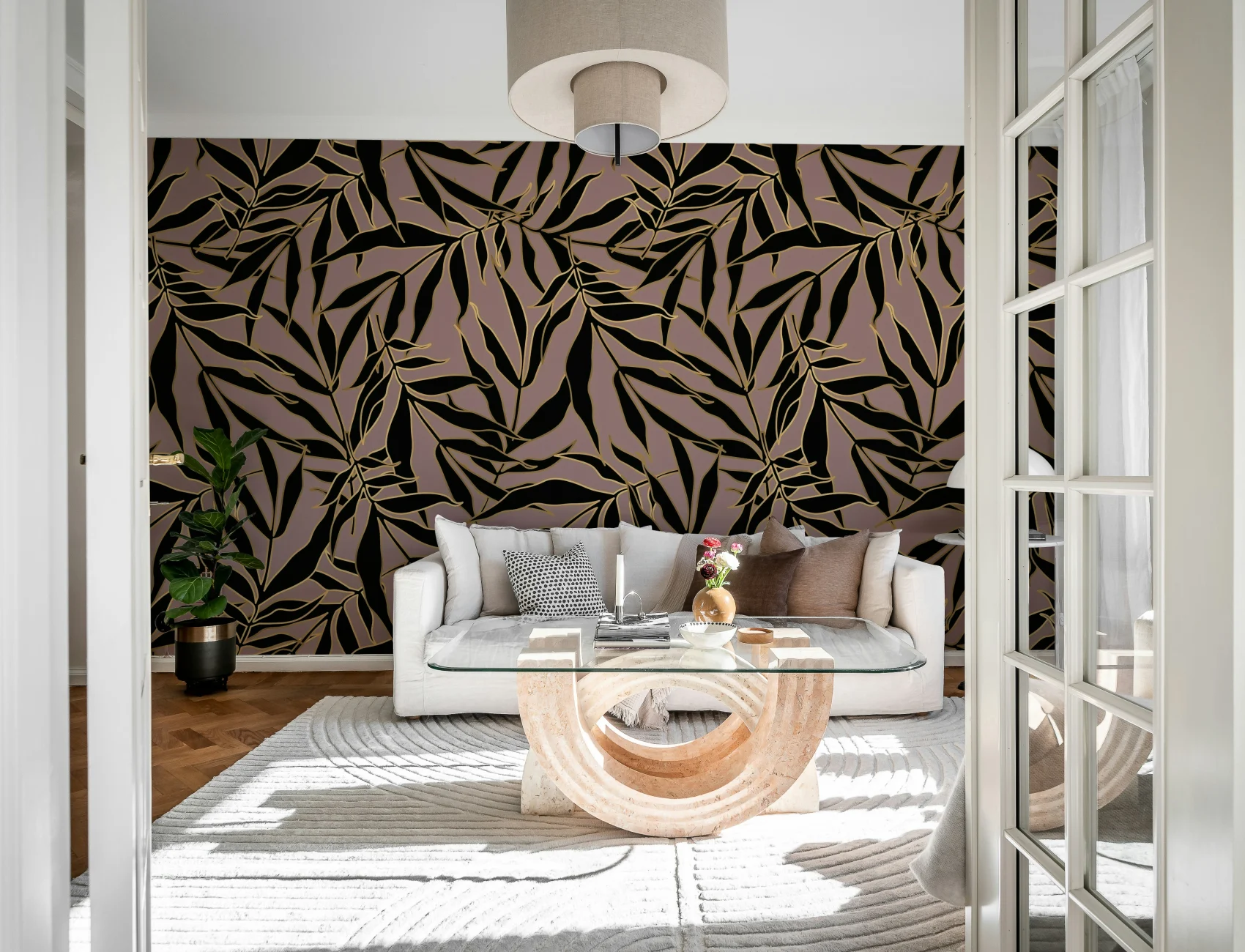 Unleash Nature with Bold Leaves