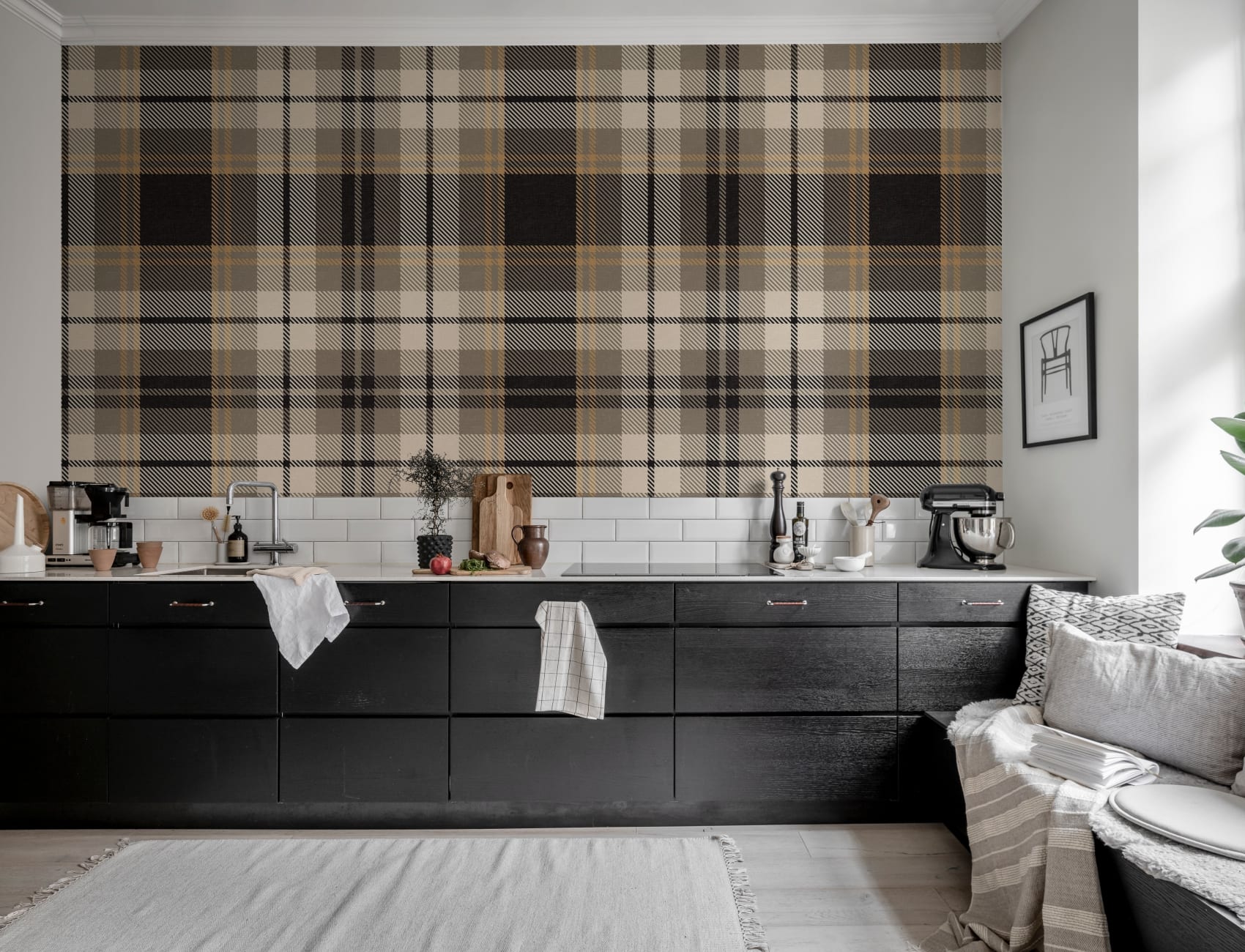 Tartan classico con un tocco contemporaneo