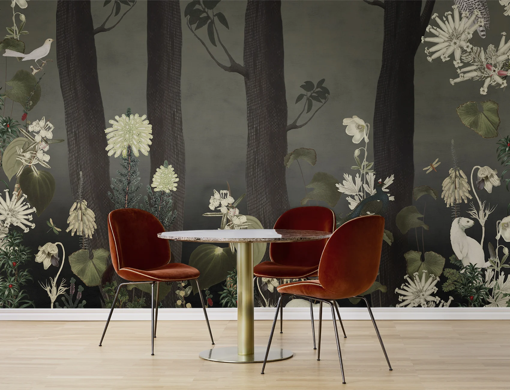 Moss tapet verde