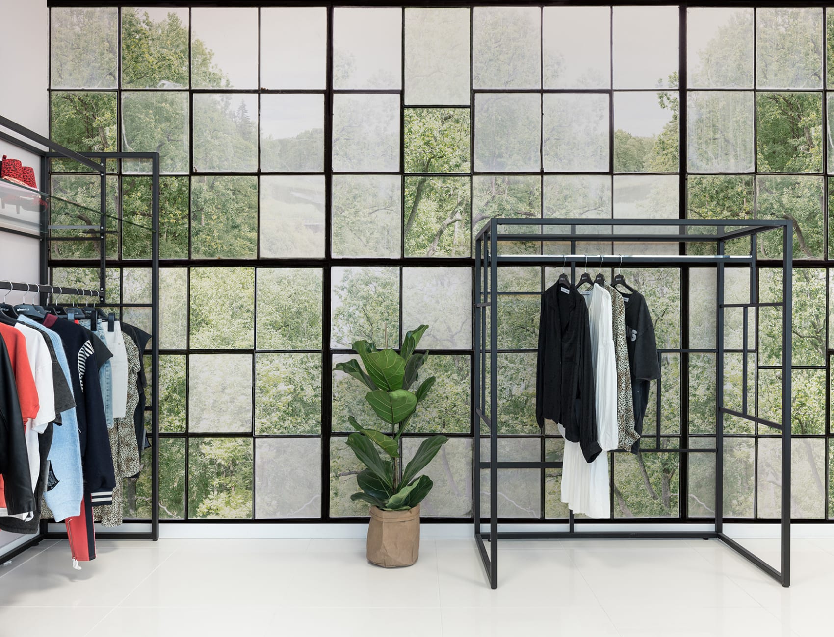 Take a look outside of your walls with a window wall mural