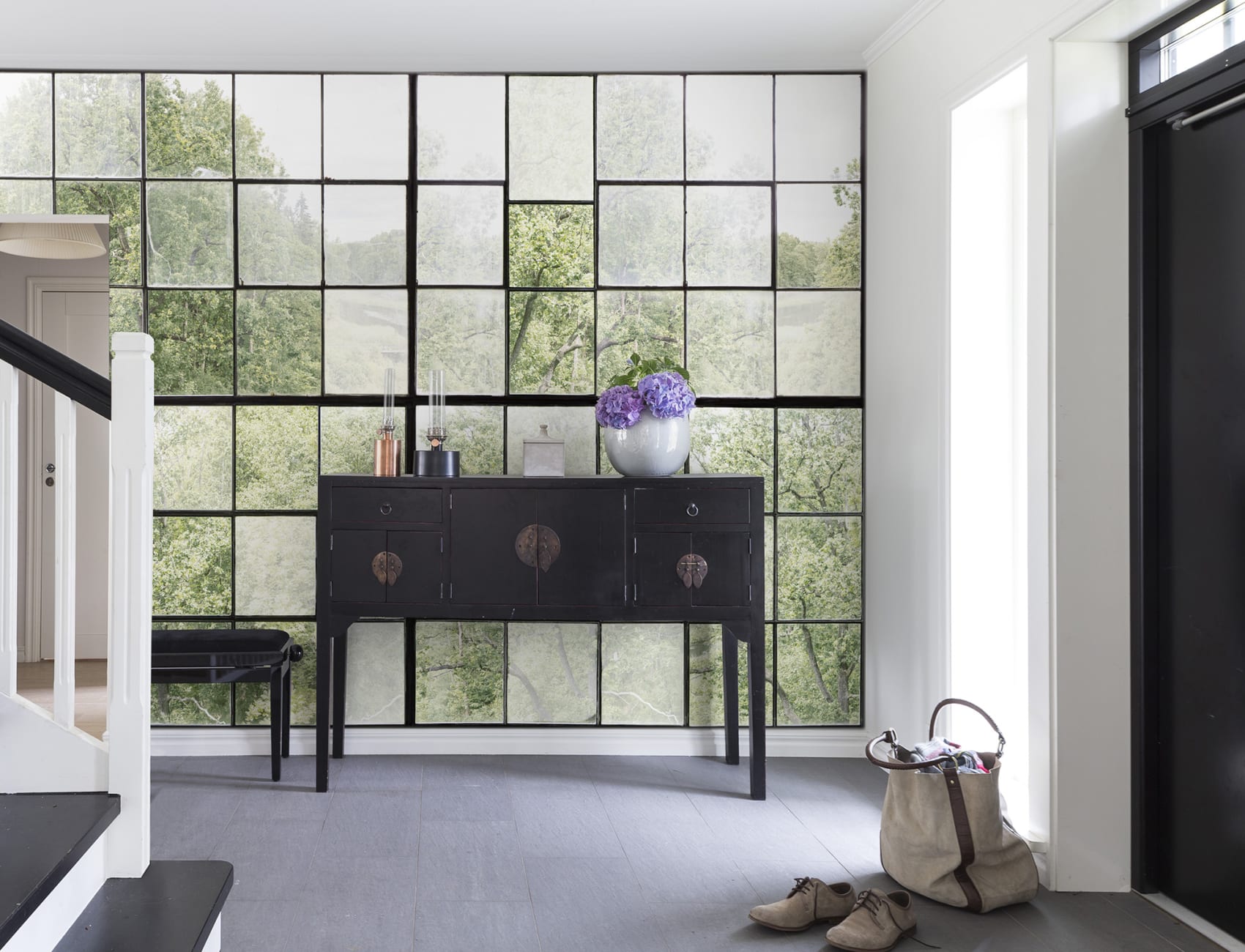 Take a look outside of your walls with a window wall mural