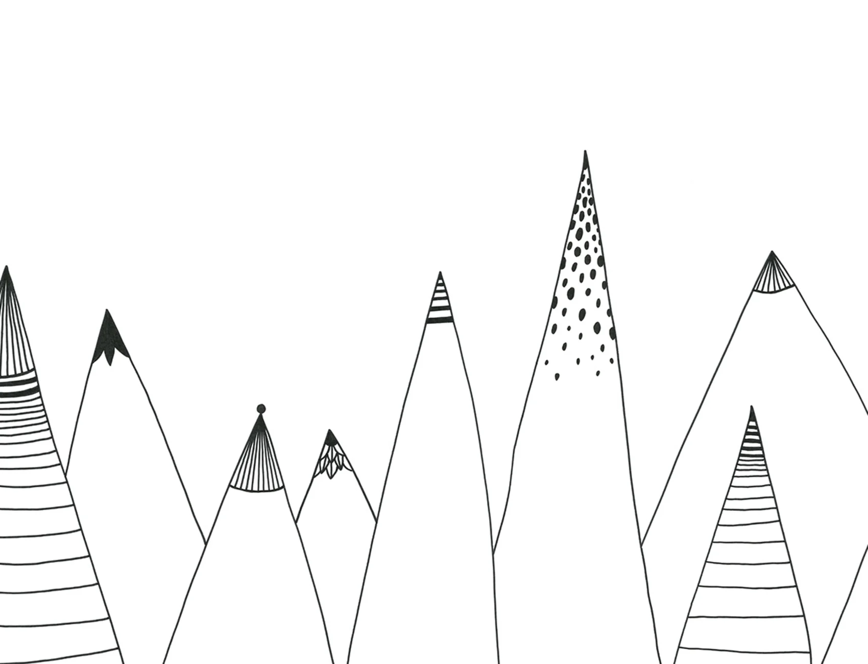 DECORATIVE LINES FOR GRAPHIC SIMPLICITY