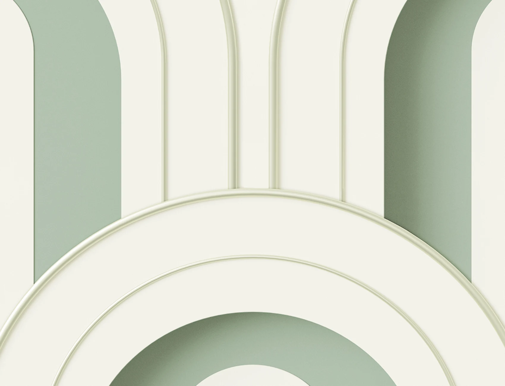Arch Deco Bijou, Soft Green
