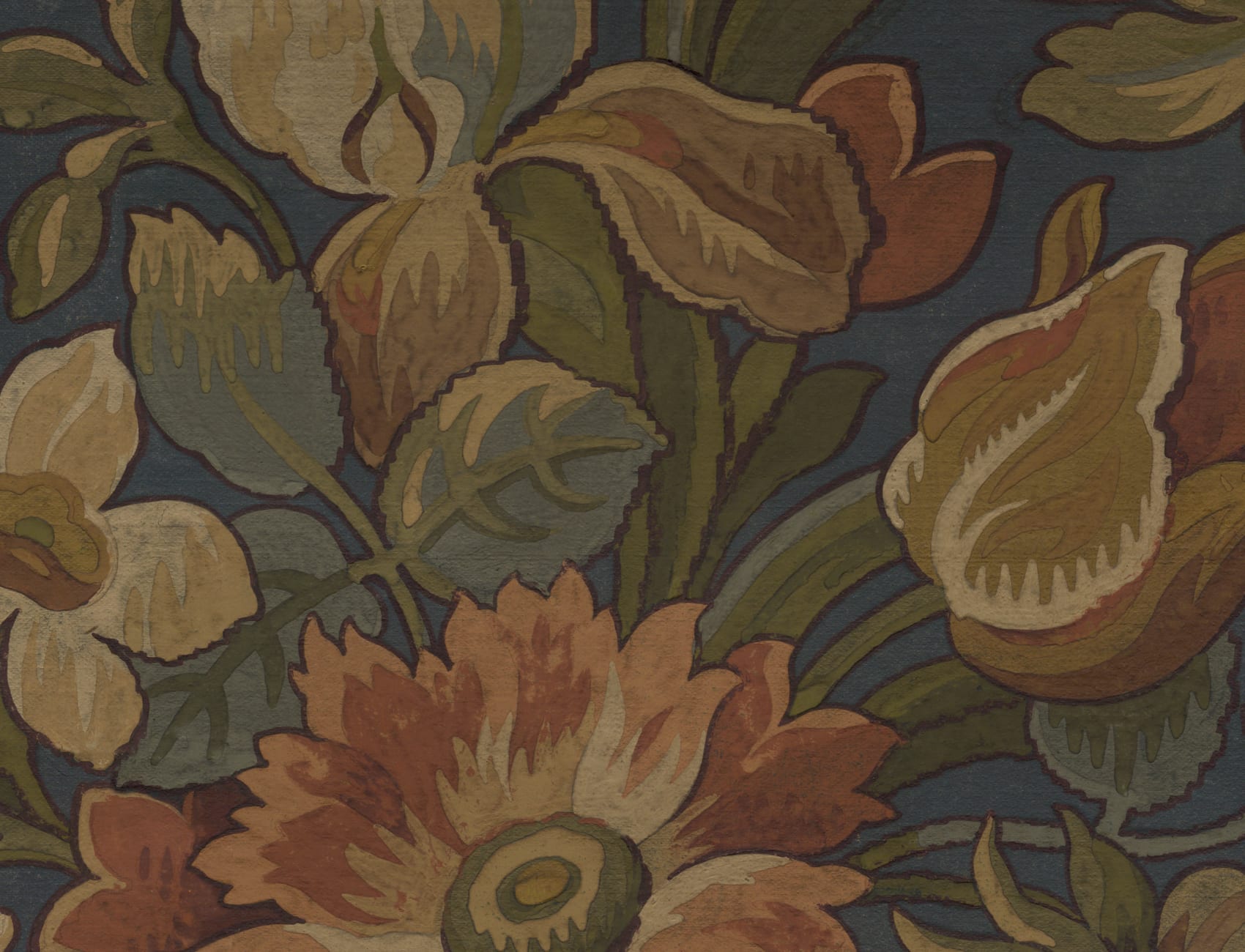 Vintage Garden, Blue