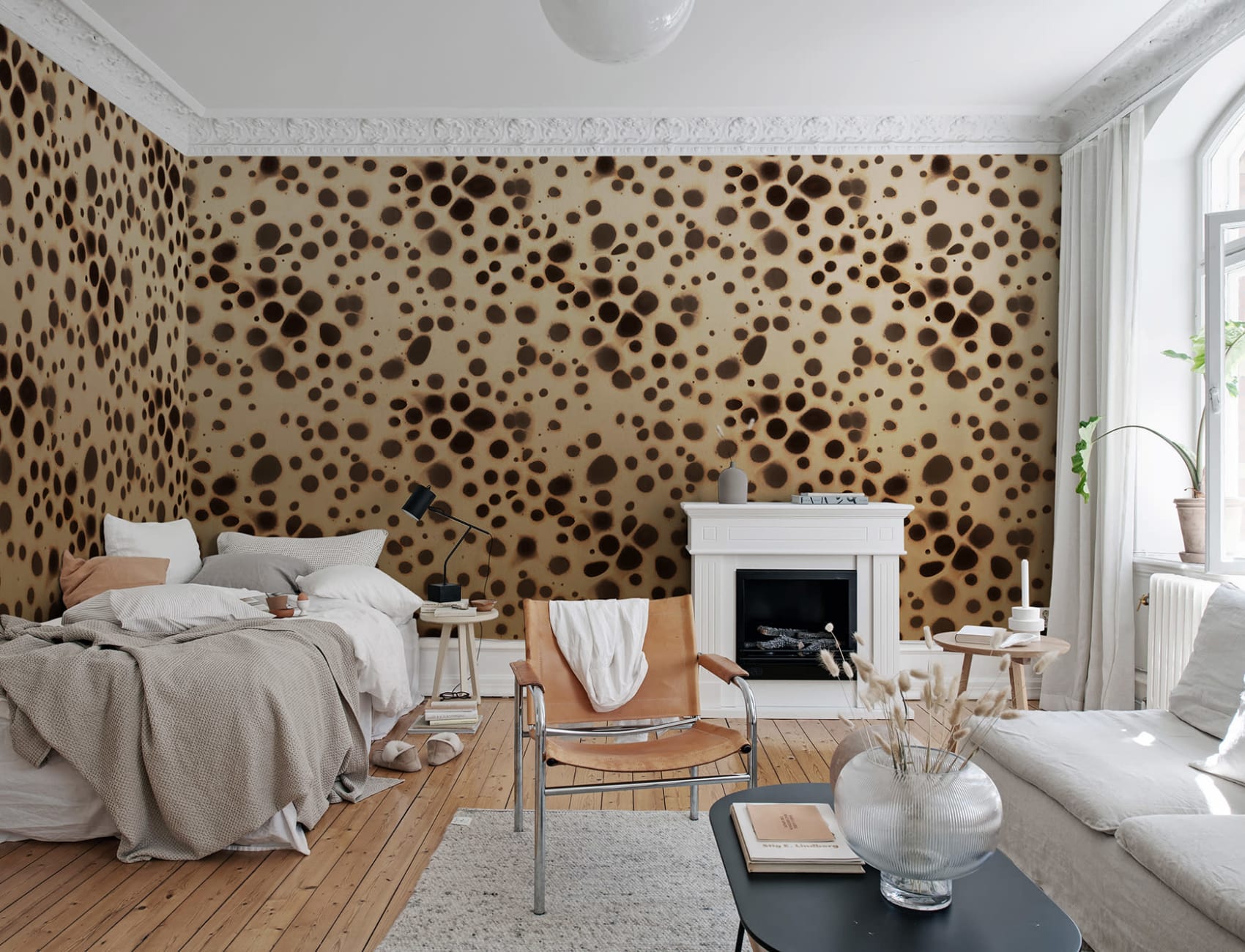 Cooles gepunktetes Design