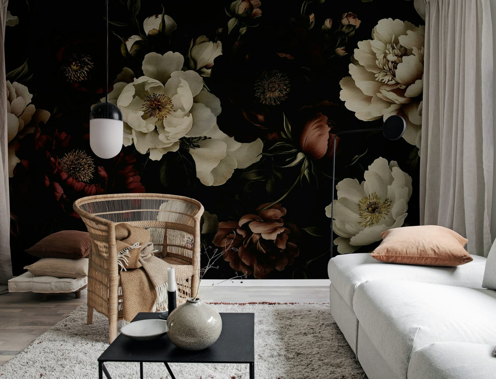 Embrace Vintage Charm with Floral Grace