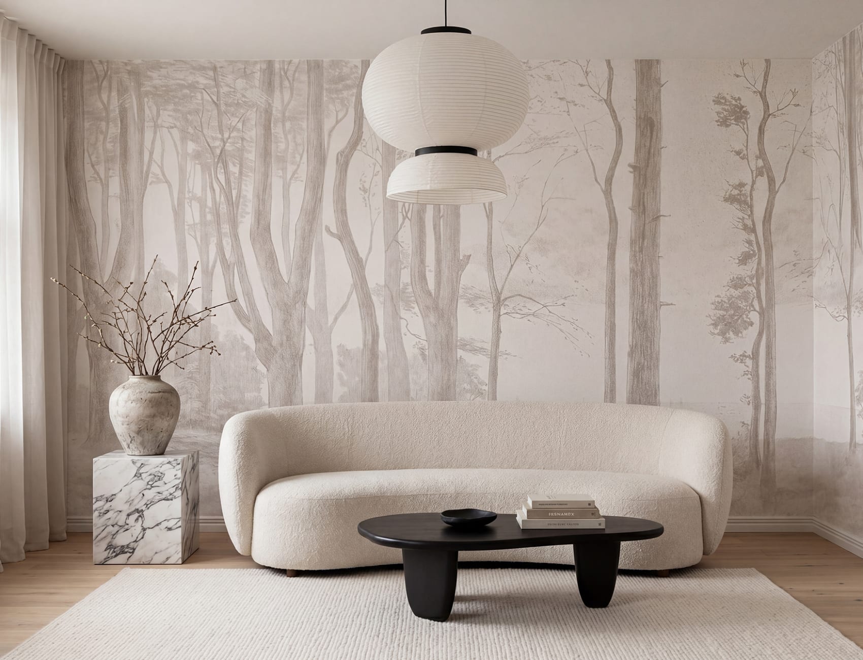 Omge dig med naturen med Woodland Linework