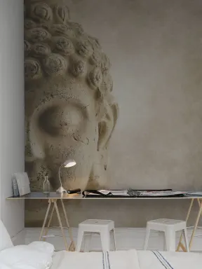 Buddha staty tapet