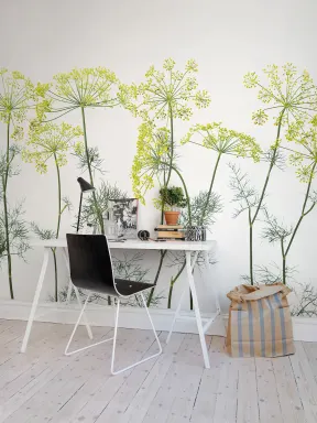 Dill wall mural perfect for a kitchen