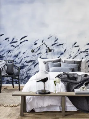 Mural de parede calmante para o quarto ou mesmo para um estúdio de ioga