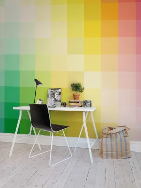 Quadrant rainbow wallpaper
