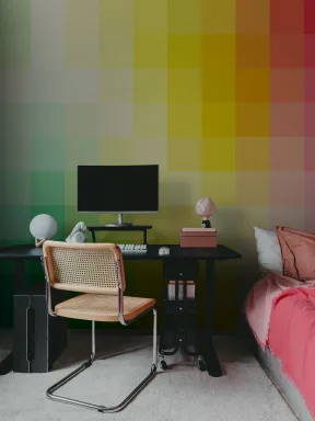 Quadrant rainbow wallpaper