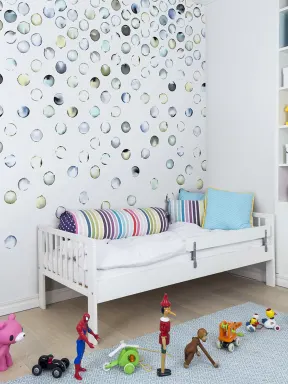 Diese Tapete ist das i-Tüpfelchen aller Tüpfelchen