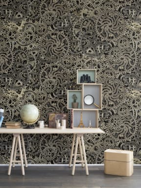 Let the wheels keep turning – with this wall mural