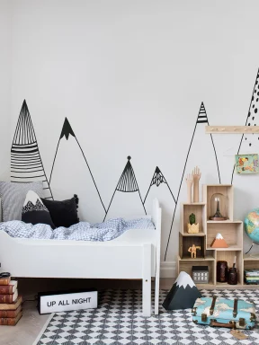 Des lignes décoratives pour une simplicité graphique